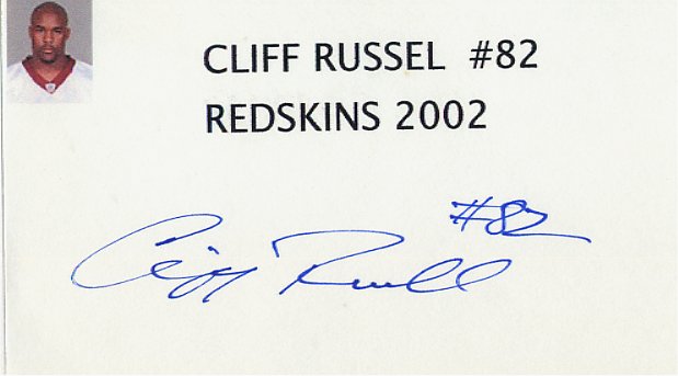 Cliff Russell - Washington Redskins