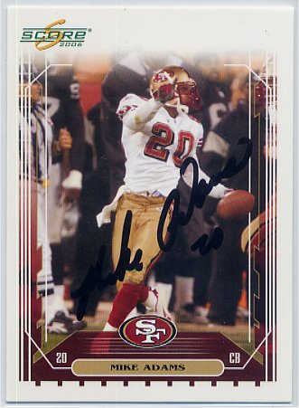 Mike Adams - San Francisco 49ers