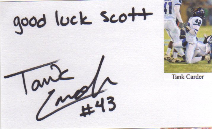 Tank Carder - TCU Horned Frogs