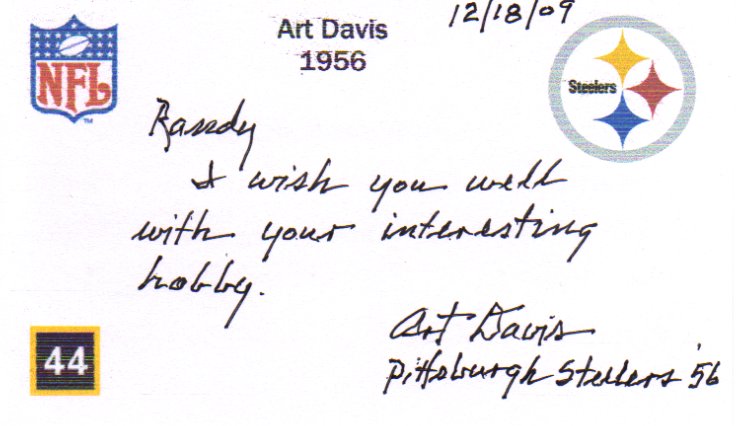 Art Davis - Pittsburgh Steelers