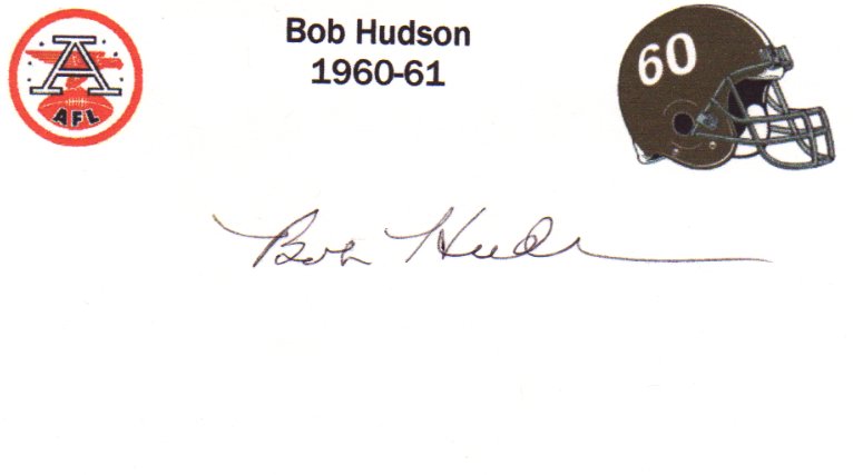 Bob Hudson - New York Giants
