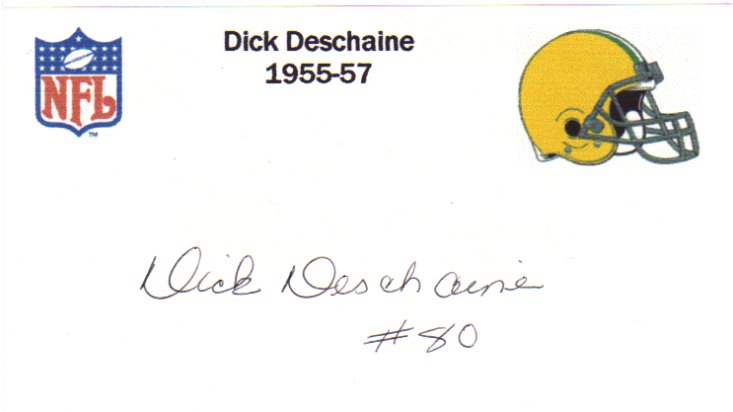 Dick Deschaine - Green Bay Packers