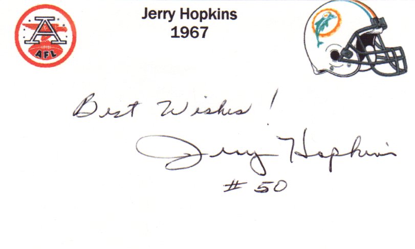 Jerry Hopkins - Denver Broncos
