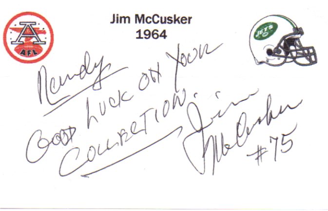 Jim McCusker - Chicago Cardinals