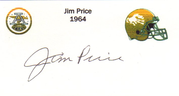 Jim Price - New York Jets