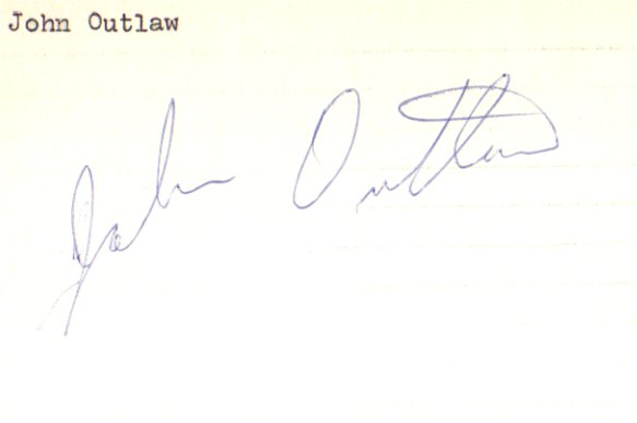 John Outlaw - Boston Patriots