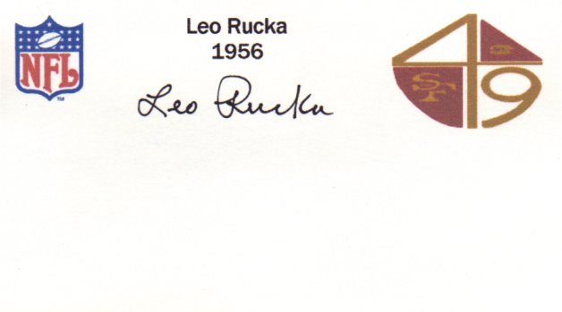 Leo Rucka - San Francisco 49ers