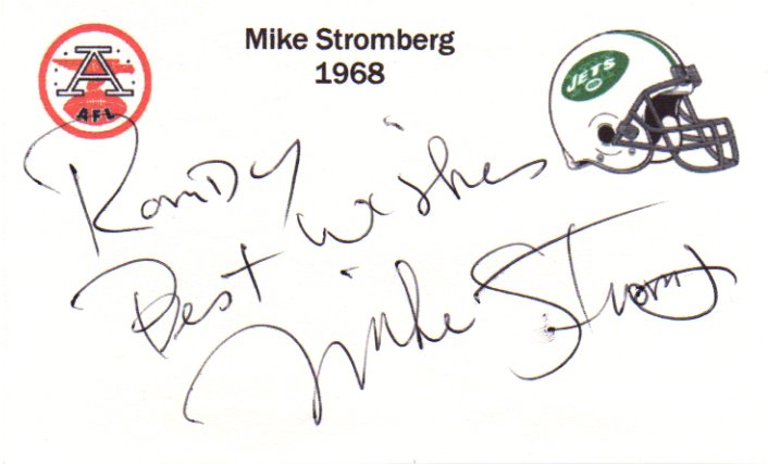 Mike Stromberg - New York Jets