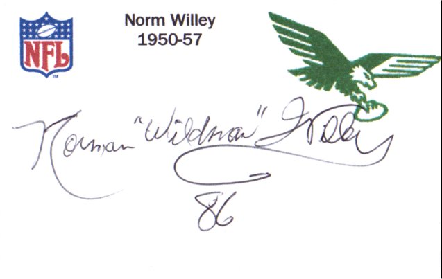Norm Willey - Philadelphia Eagles