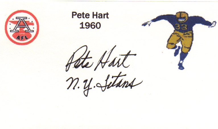 Pete Hart - New York Titans