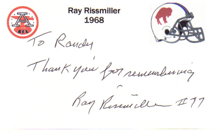 Ray Rissmiller - Philadelphia Eagles