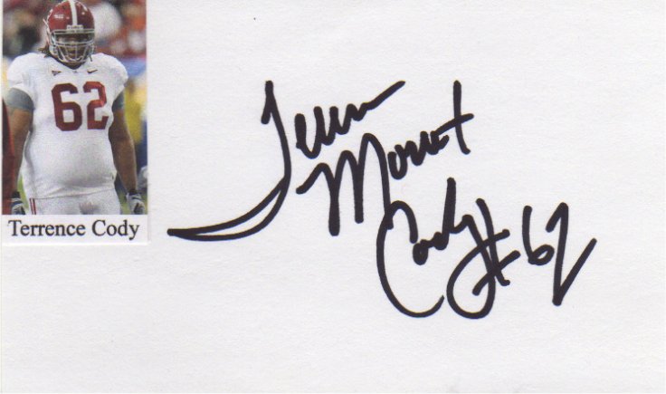 Terrence Cody - Alabama Crimson Tide