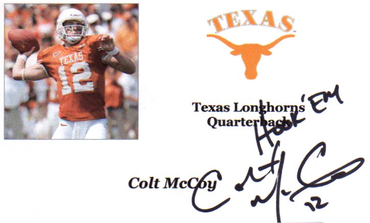 Colt McCoy - Texas Longhorns