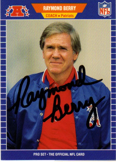 Raymond Berry (HOF) - New England Patriots