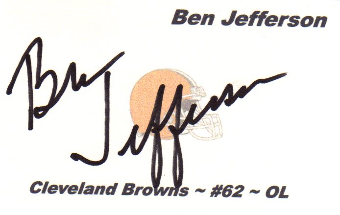 Ben Jefferson - Cleveland Browns