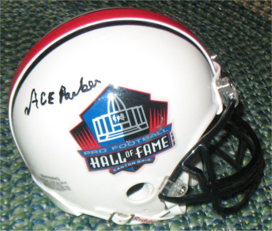 Ace Parker (HOF) - Canton HOF