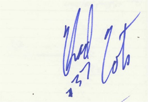 Chad Cota - Carolina Panthers