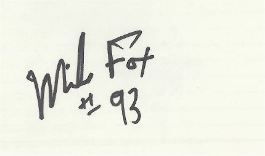 Mike Fox - New York Giants