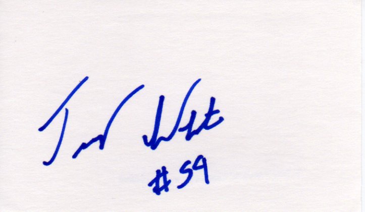 Tracy White - Seattle Seahawks