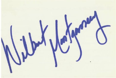 Wilbert Montgomery