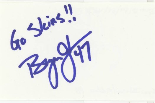 Bryan Johnson - Washington Redskins