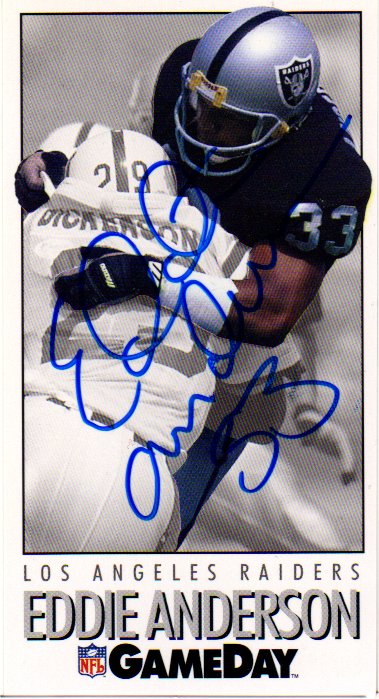 Eddie Anderson - Los Angeles Raiders