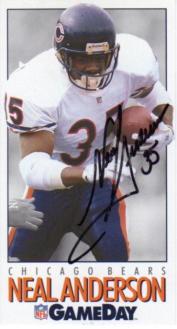 Neal Anderson - Chicago Bears