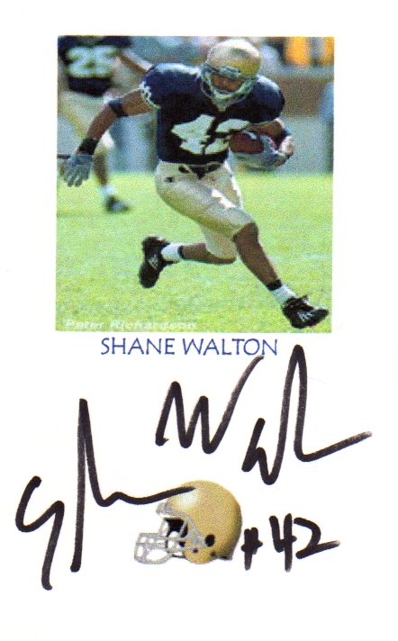 Shane Walton - Notre Dame Fighting Irish