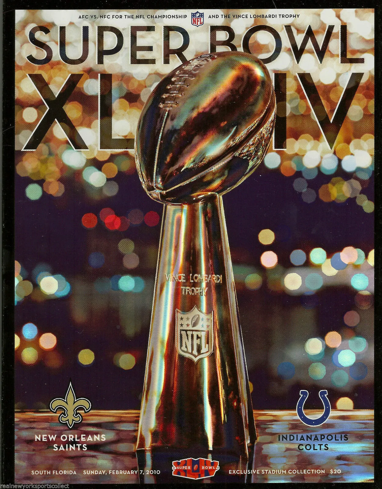 Super Bowl PR         Program