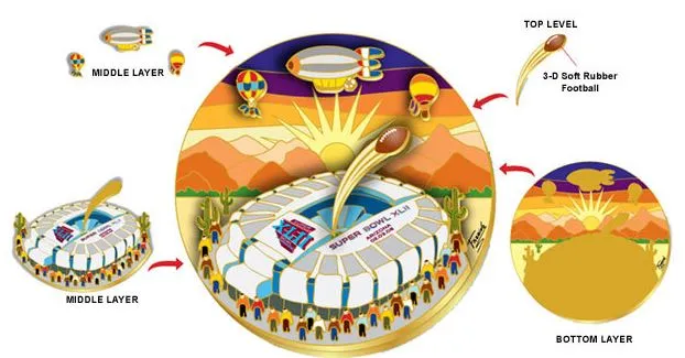 Super Bowl PN         Pin