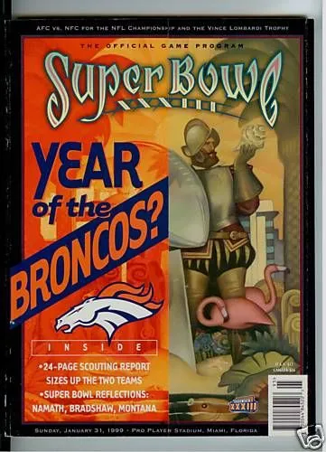 Super Bowl PR         Program