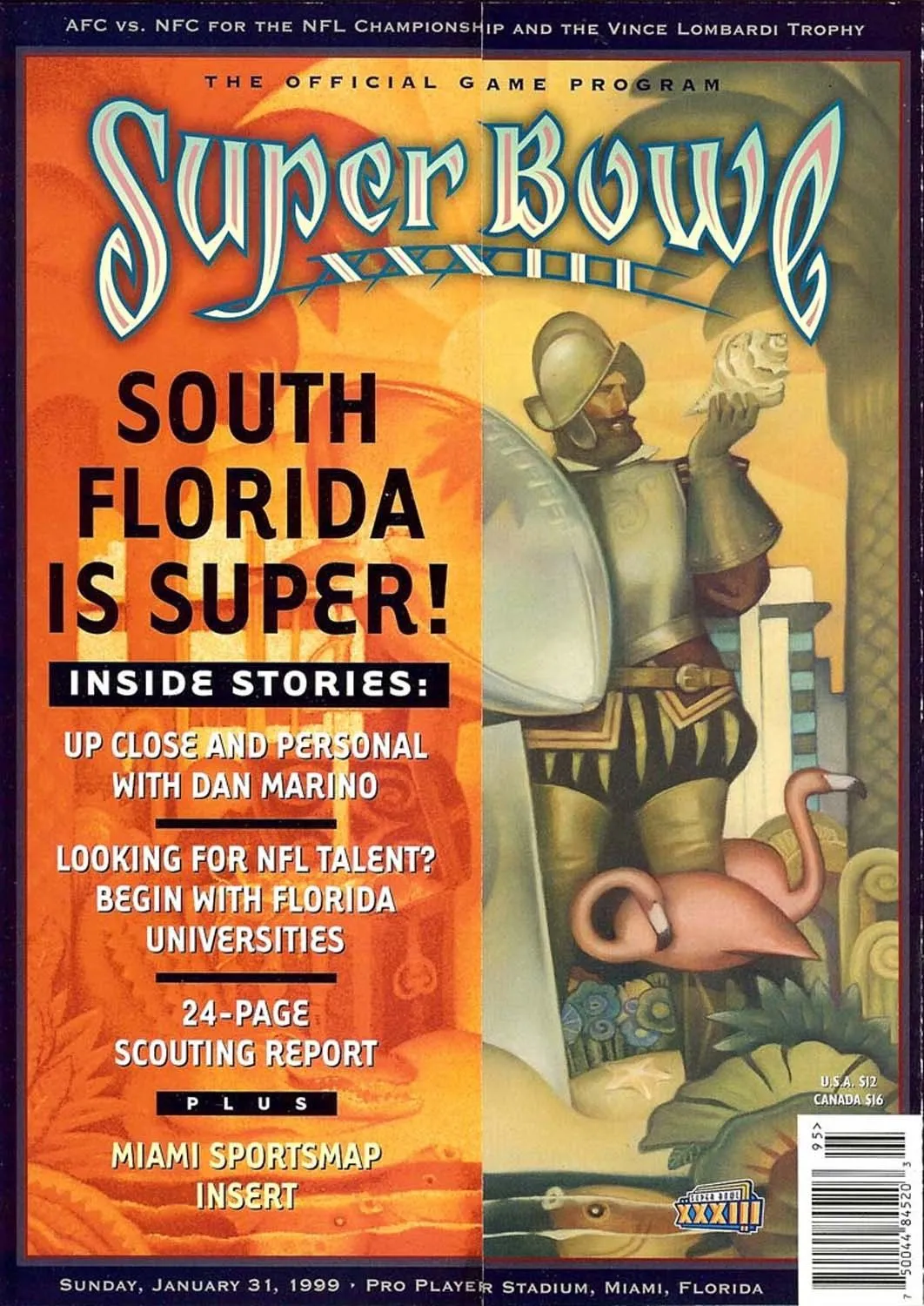 Super Bowl PR         Program