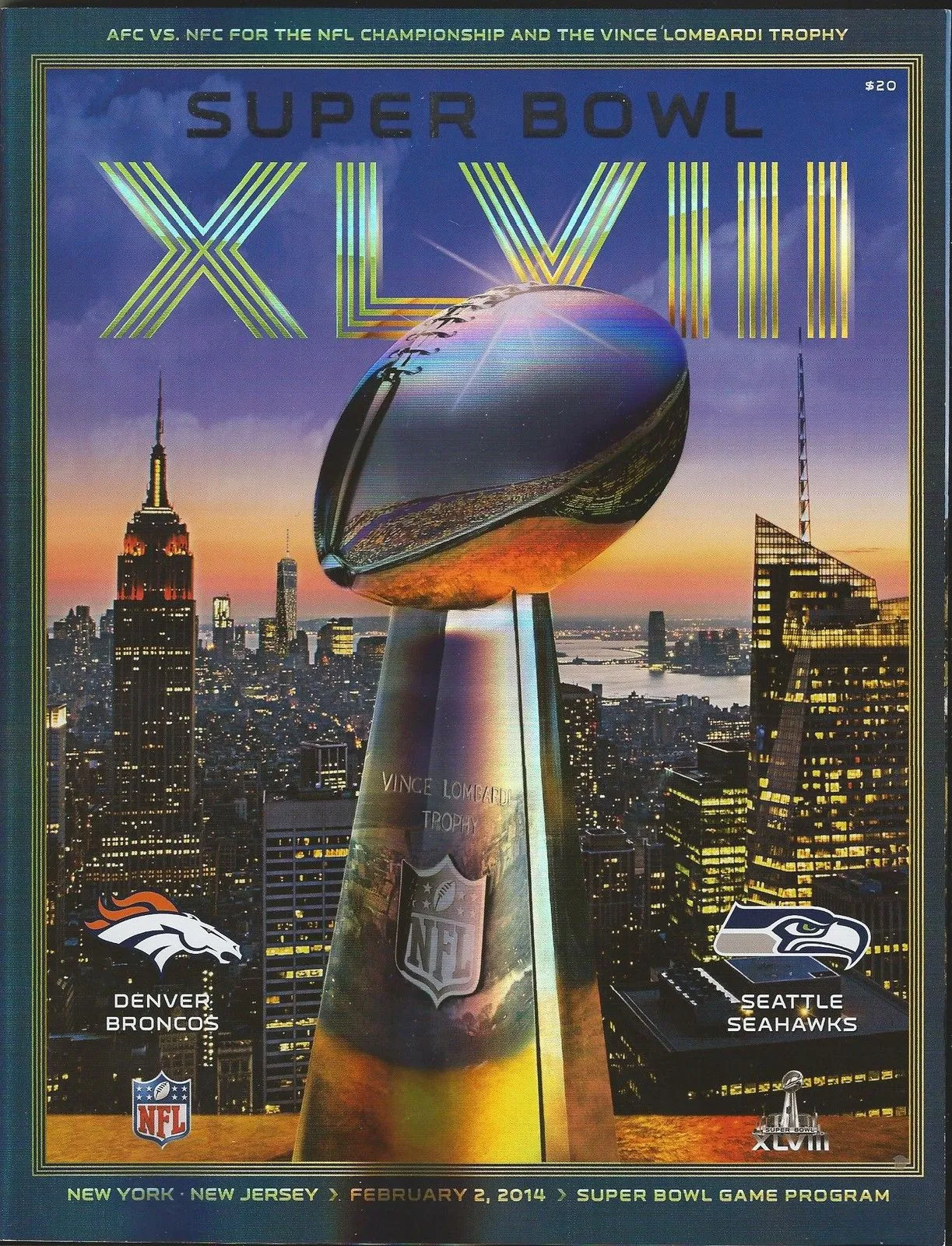 Super Bowl PR         Program