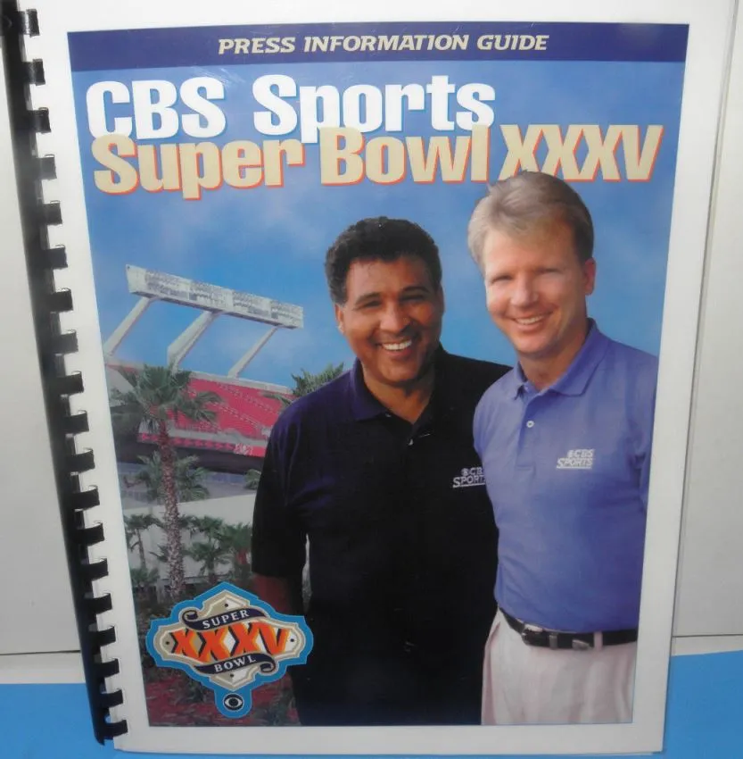 Super Bowl PR         Program