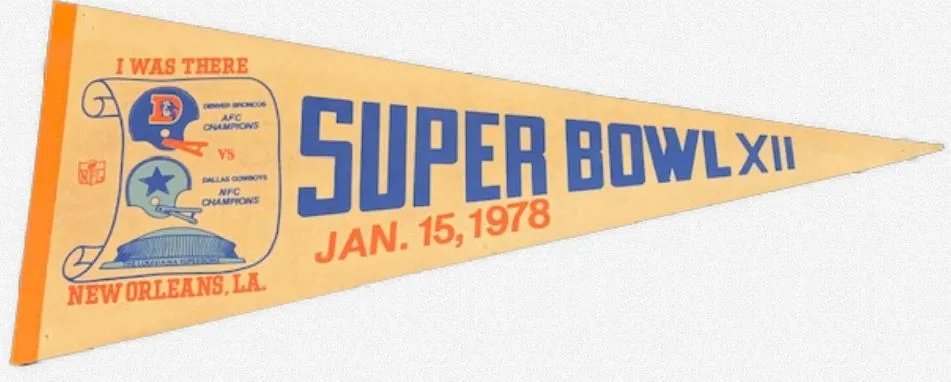 Super Bowl PD         Pennant