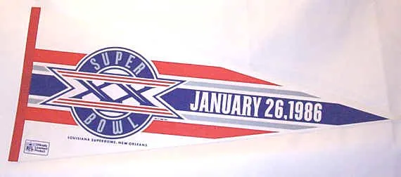 Super Bowl PD         Pennant