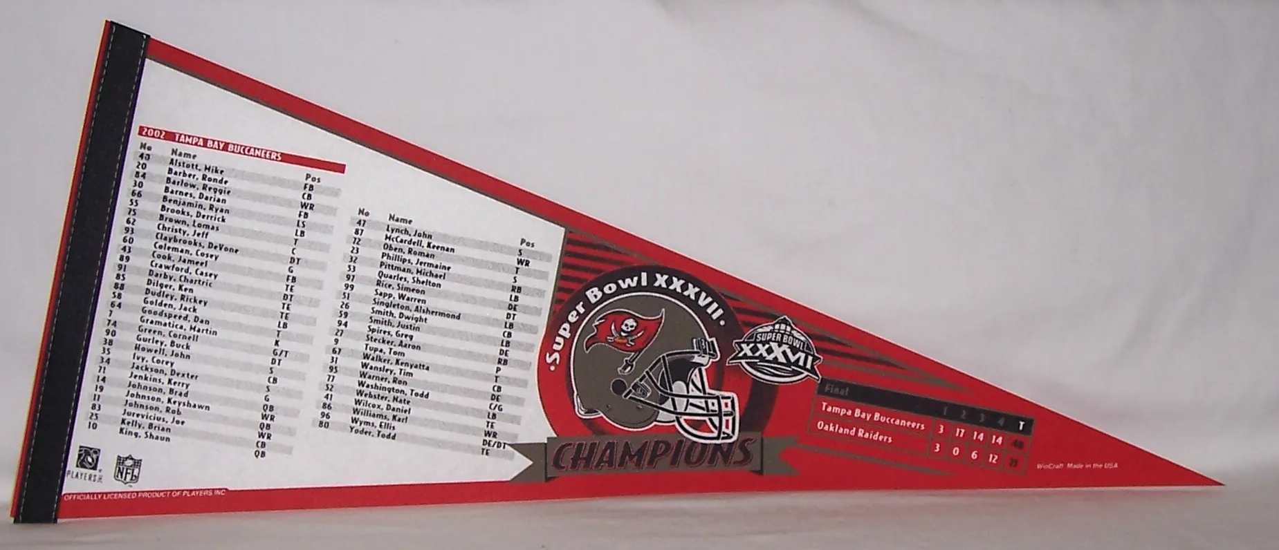 Super Bowl PD         Pennant