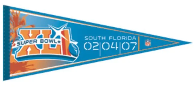 Super Bowl PD         Pennant