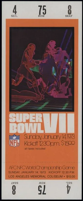 Super Bowl T          Ticket