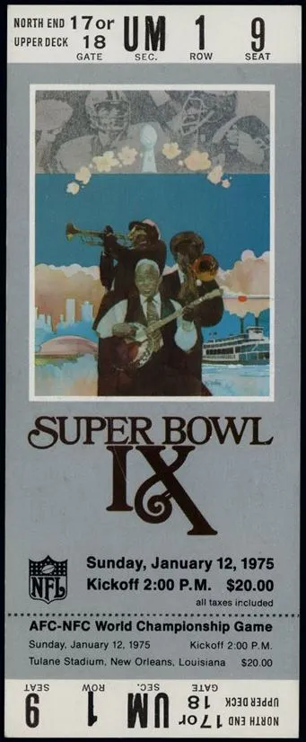 Super Bowl T          Ticket