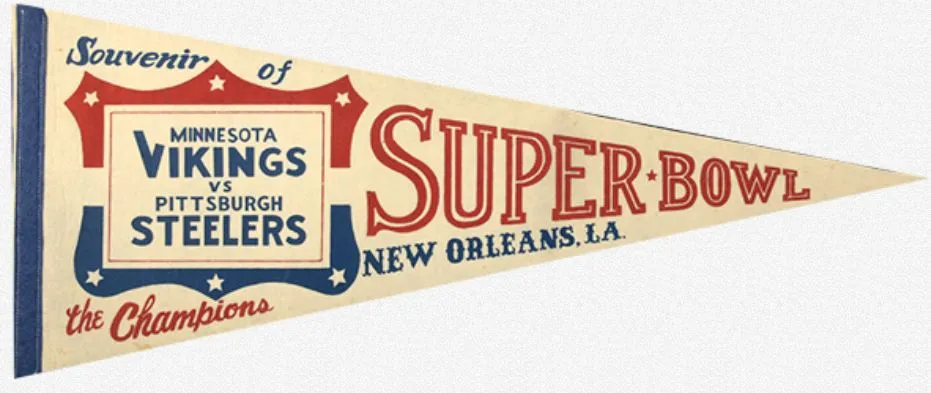 Super Bowl PD         Pennant