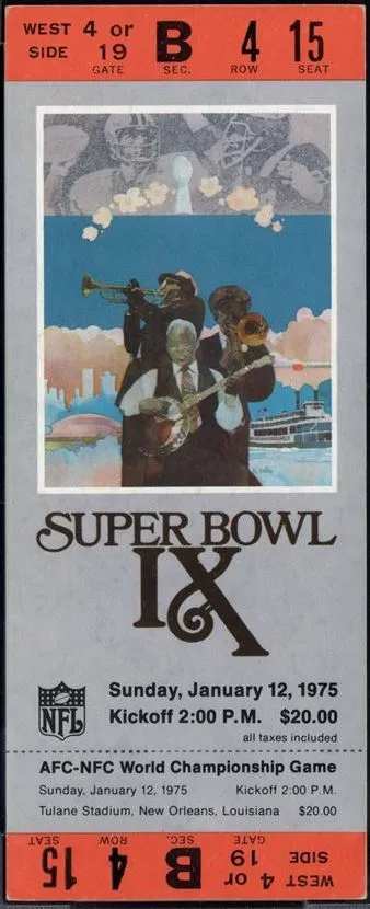 Super Bowl T          Ticket