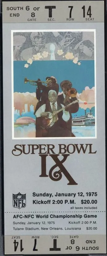 Super Bowl T          Ticket