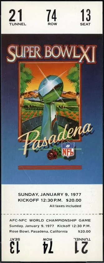 Super Bowl T          Ticket