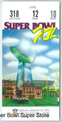 Super Bowl T          Ticket