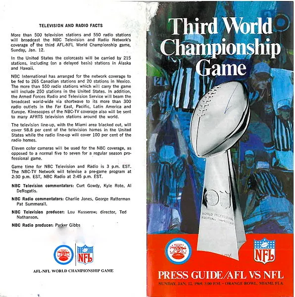 Super Bowl PR         Program