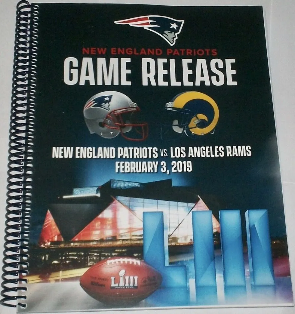 Super Bowl PR         Program