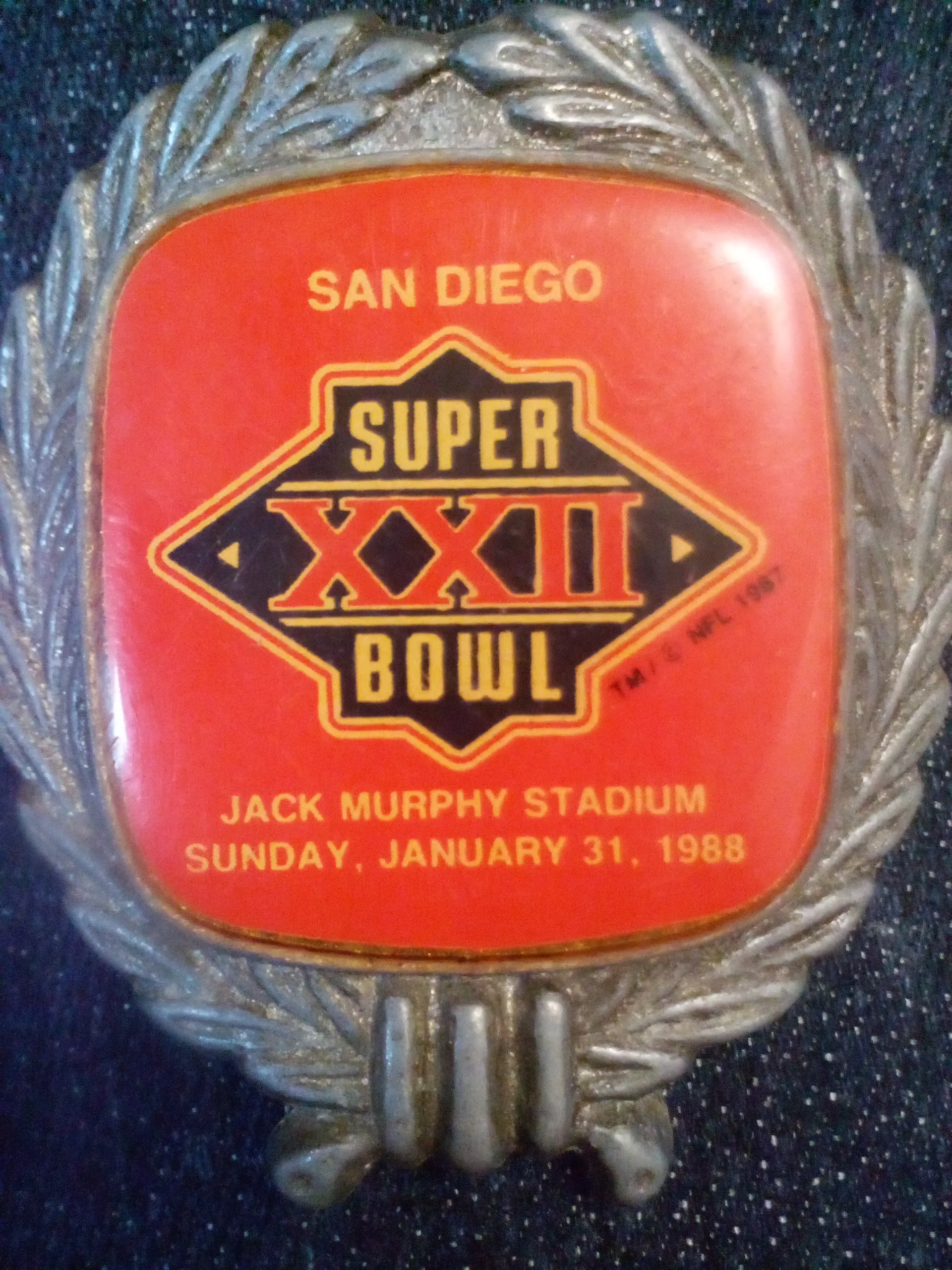 Super Bowl PN         Pin