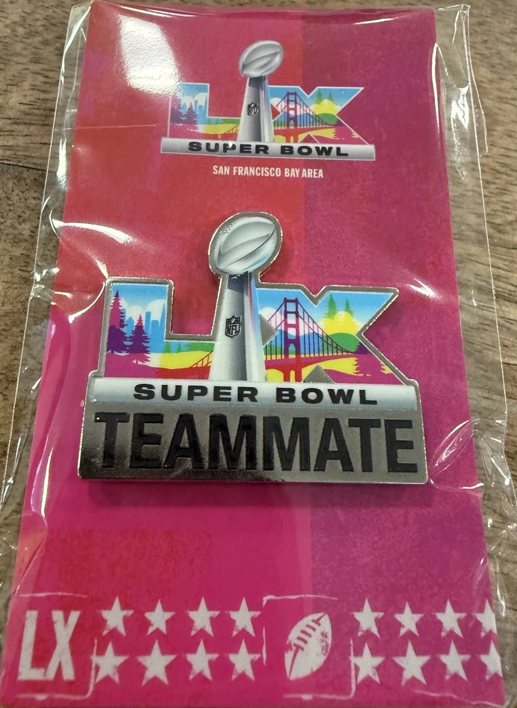 Super Bowl PN         Pin
