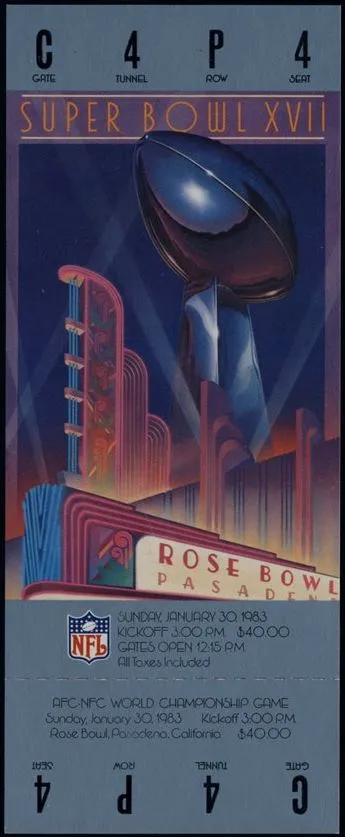 Super Bowl T          Ticket